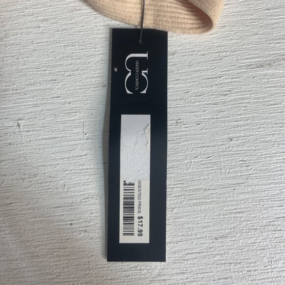 Under Control Womens Ribbed Camisole Double Pack Beige & Black XL Adjustable Str - Picture 4 of 7